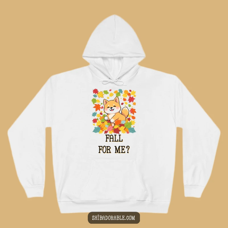 Cozy Funny Autumn Shiba Inu Hoodie - Warm & Hilarious Dog Lover Gift!
