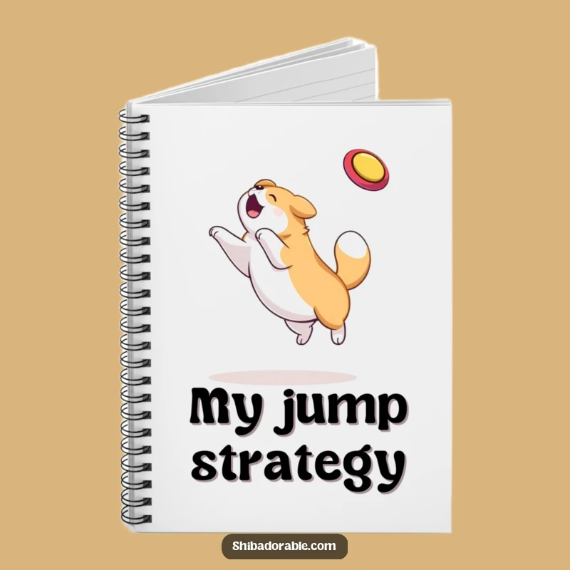 Funny Dog Frisbee Ideas Notebook - Hilarious Gift for Pet Owners